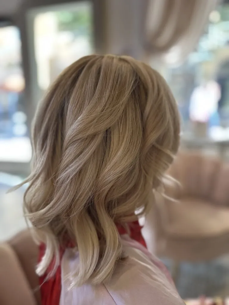 Keratin smoothing treatment for frizz-free, shiny hair